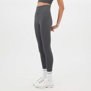 Girlfriend Collective Gray Leggings Women's Size Small High Rise Compressive